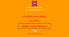 Desktop Screenshot of ingyen-szex.net